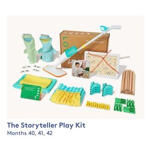 Lovevery The Storyteller Box Months 40 41 42 Montessori Toy Wooden Play Kit New